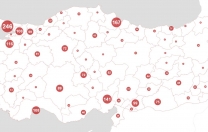 Türkiye’nin 2016 şiddet (cinayet) haritası…