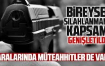 Artık müteahhitler de silah taşıyabilecek!